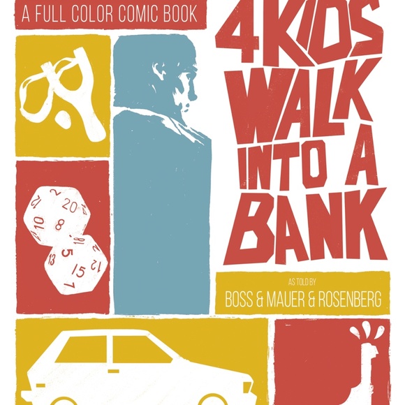 4 Kids Walk Into A Bank #1 FN Black Mask Studios - Picture 1 of 1